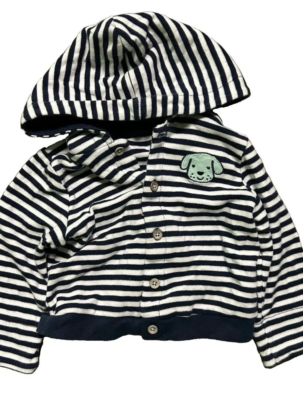 Neutral Baby Winter Long Sleeve Bodysuits Stripes Size 3-6 Months